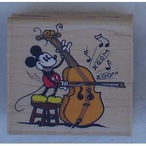   Fiddle Wood Mounted Rubber Stamp (discontinued) From Rubber Stampede