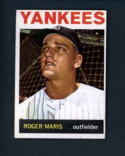 1964 Topps # 225 Roger Maris Yankees EX+++ cond  
