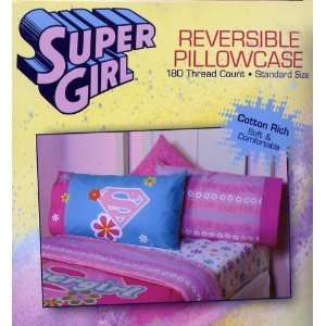 Super Girl Reversible Pillowcase Baby