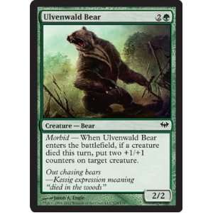  Magic the Gathering   Ulvenwald Bear   Dark Ascension 