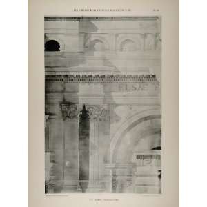  1902 Print 1873 Barth Architecture Chateau dEau Detail 