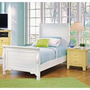  Twin Cottage Sleigh Bed by Vaughan Bassett   Beach Cottage 