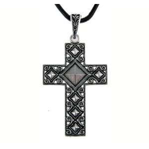  Silver Pendant Made in the USA   Cross Jewelry