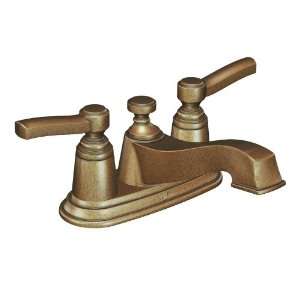  Moen CA6201AZ Rothbury Two Handle Low Arc Bathroom Faucet 