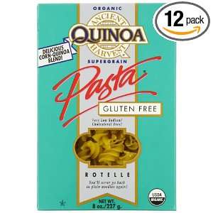 Ancient Harvest Quinoa Rotelle, 8 Ounce Grocery & Gourmet Food