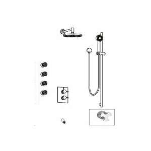   Shower Kit with Belmondo Cross Lever KIT90 07591.PC