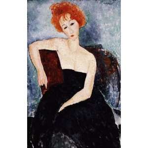   Readhead in an Evening Dress Amedeo Modigliani Ha