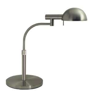  E Dome Satin Brass Desk Lamp