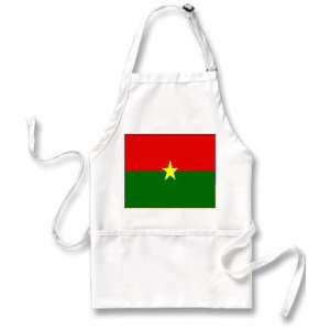Burkina Faso Flag Apron