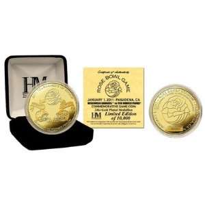  2011 Rose Bowl Commemorative 24KT Gold Coin