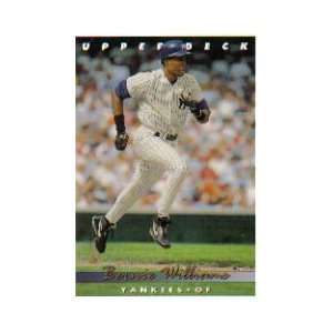1993 Upper Deck #332 Bernie Williams   New York Yankees  