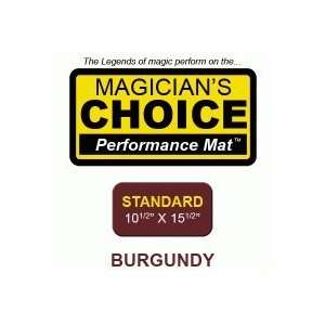    Standard Close Up Mat (BURGUNDY   10.5x15.5) by Ronjo Toys & Games