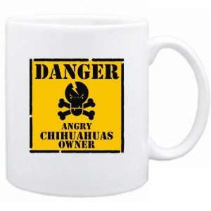  New  Danger  Angry Chihuahuas Owner  Mug Dog