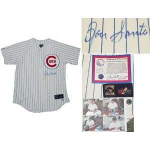 Ron Santo Chicago Cubs Autographed Throwback Jersey