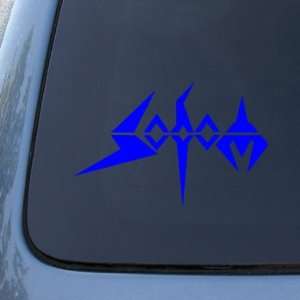  SODOM   Vinyl Car Decal Sticker #A1647  Vinyl Color Blue 