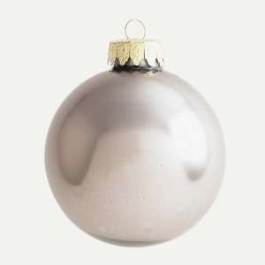  Of 72 Silver Metallic Glass Ball Christmas Ornaments 2.75 #28443S
