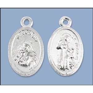  Set of ten St. Anthony St. Francis small medals 