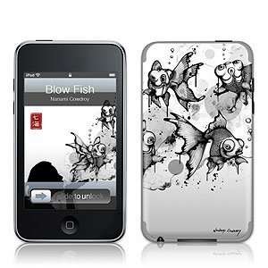   GelaSkin for iPod touch (2nd gen) Blow Fish  Players & Accessories