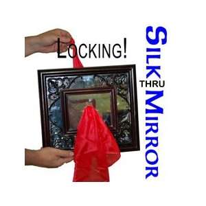  Silk Through Mirror Magic Trick   Locking Toys & Games
