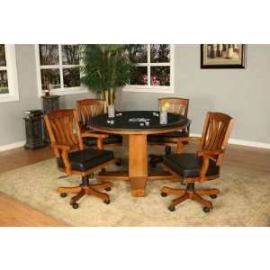  American Heritage 100712VO Bradbury Game Table and Chairs 