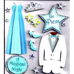  PROM   14 Dimensional Stickers K&Company/Party/Prom 