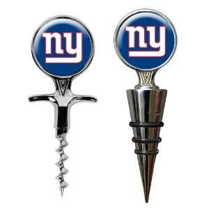  New York Giants   NFL Cork Screw and Wine Bottle Topper 