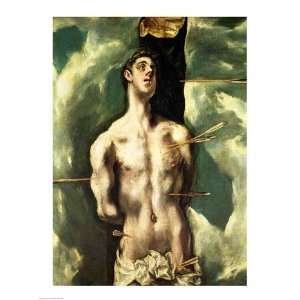  St. Sebastian   Poster by El Greco (18x24)
