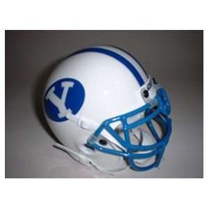  1984 Brigham Young Cougars Throwback Mini Helmet Sports 