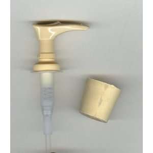 Dispenser Pump, Tan with rubber stopper