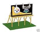 MTH 30 90326 Lighted Billboard   Steelers Super Bowl 43