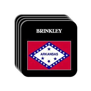 US State Flag   BRINKLEY, Arkansas (AR) Set of 4 Mini 