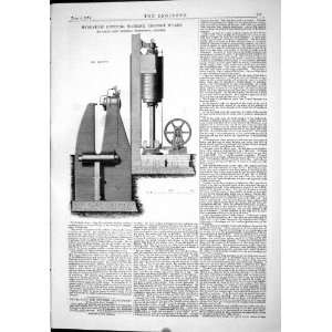  Engineering 1875 Hydraulic Riveting Machiner Creusot Works 