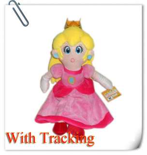 New Super Mario Princess Peach Plush Doll 14  