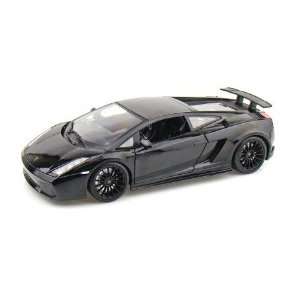   Metallic Black 2007 Lamborghini Gallardo Superleggera Toys & Games