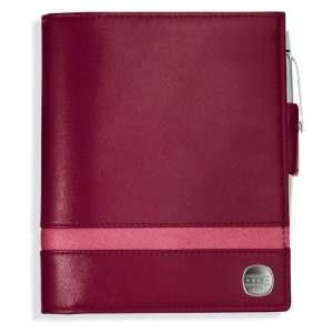   Red Italian Leather Passport Case / Wallet