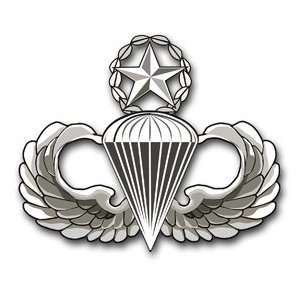  US Army Master Parachutist Wings Decal Sticker 5.5 