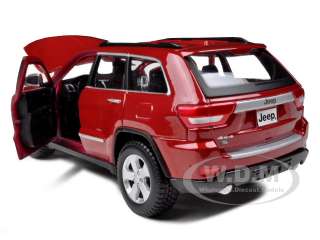Brand new 124 scale diecast model car of 2011 Jeep Cherokee Laredo 