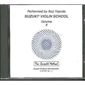   Violin School Volume 8   Compact Disc (Toyoda) Musical Instruments