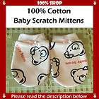 100% SHOP] safety Gloves Baby Scratch Mittens baby girl boy cute #4