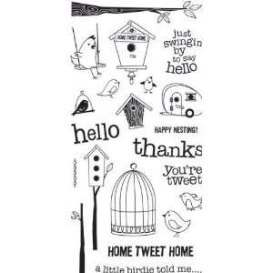  Home Tweet Home   Clear Stamps Arts, Crafts & Sewing