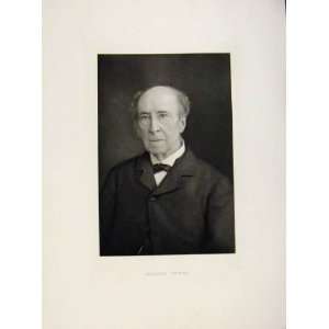  London Men Richard Twining Portrait C1898 Antique Print 