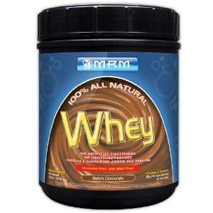  MRM All Natural Whey, Chocolate, 1.01 Pound Health 