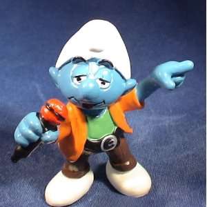  The Smurfs Singer Smurf Pvc Figure Toys & Games