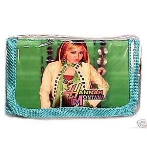  Hannah Montana Tri Fold Wallet in Aqua and Green 