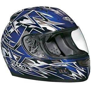  Vega Altura Havoc Helmet   Medium/Blue Automotive