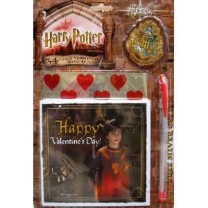 Harry Potter and the Sorcerers Stone Valentines, Silver Pen, Stickers 
