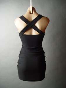 BUSTIER Style Body Con Fitted Wiggle fp Dress M/L  