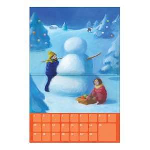  Snowman Advent Calendar (9780735325739) Books