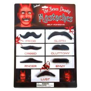  The Seven Deadly Moustaches   Evil mustache collection 
