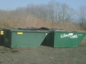 USED DUMPSTER REAR LOAD CONTAINER ROLL OFF ROLLOFF  